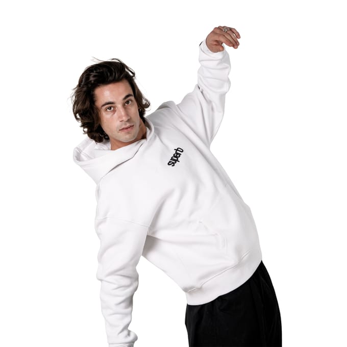 Heren Oversized Hoodie met Opbollende Capuchon Hexaline SPRB6500