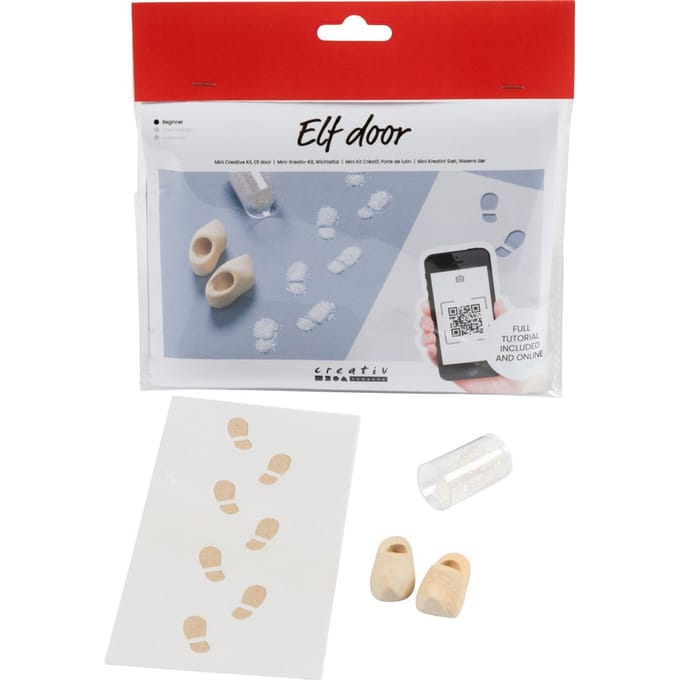 Mini knutselset Secret Santa deur "Voetafdrukken"