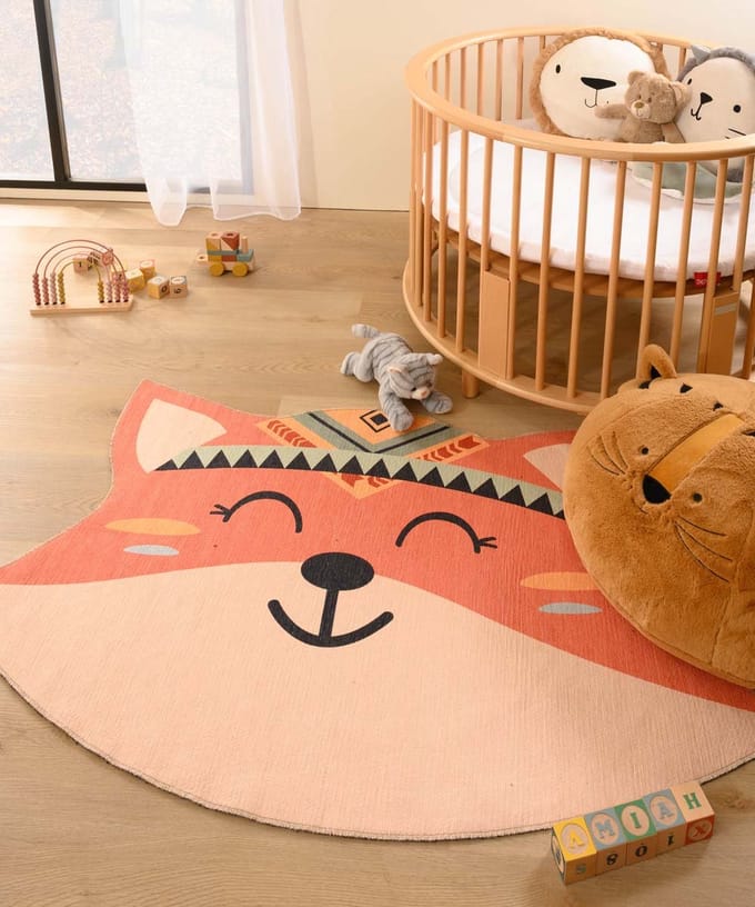 Kindervloerkeed vos - Smile terra 90x150