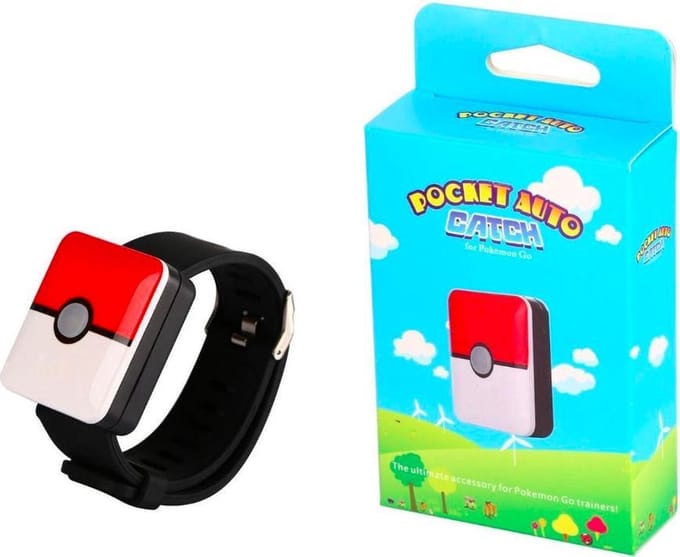 MIRO Go-tcha - Geschikt Voor Pokemon Go - Automatisch Vangen - Auto Catch - Bluetooth - Speelgoed - Team Red