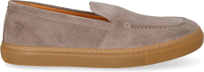 Toni Pons - Joan Heren Loafers Suede Taupe - Maat 44