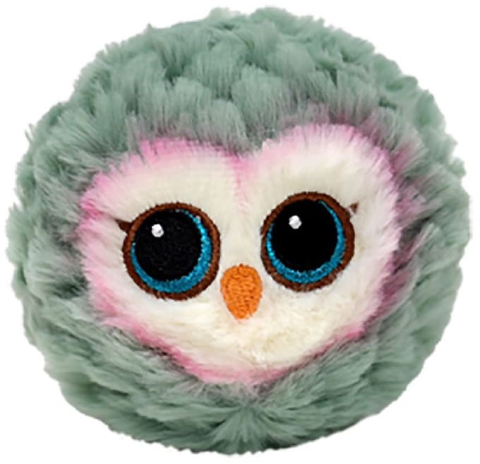 TY Beanie Bouncers Knuffel Uil Feathers