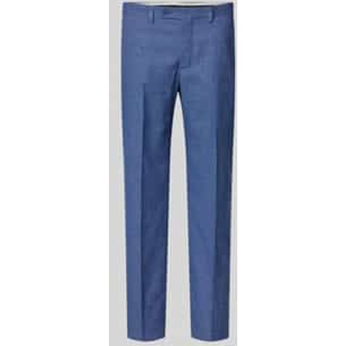 Slim fit pantalon met persplooien