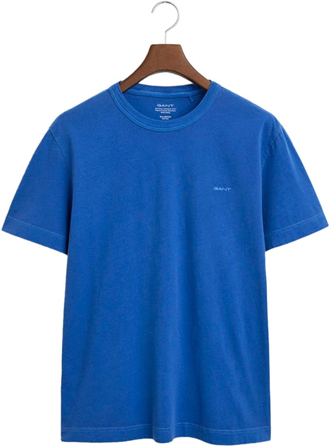 Gant Sunfaded T-shirt Met Korte Mouwen Blauw M Man