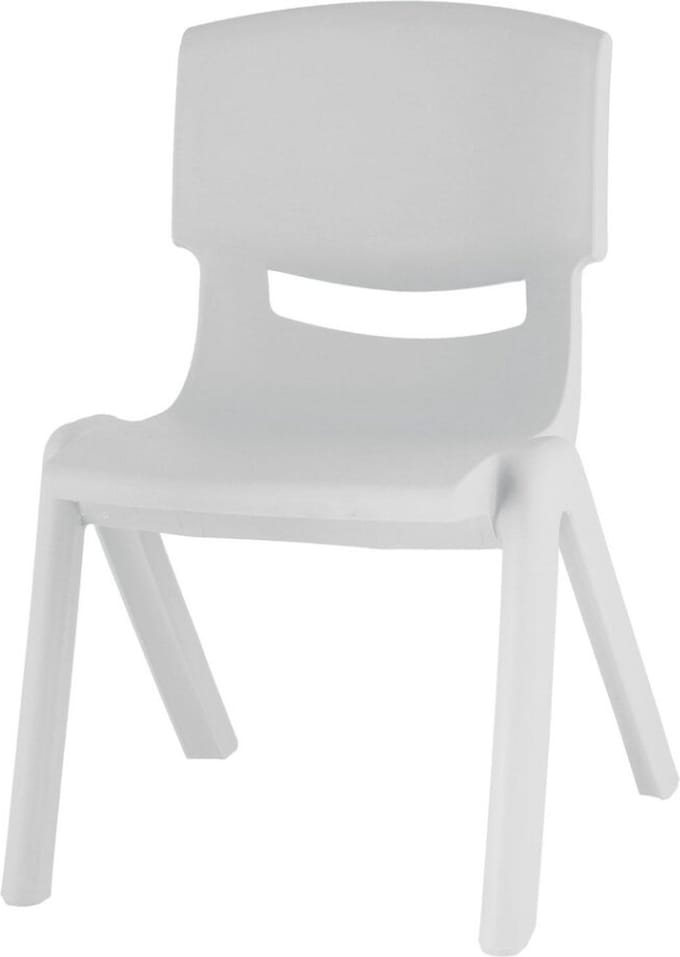 Bieco Ice Grijs Kunststof Kinderstoeltje