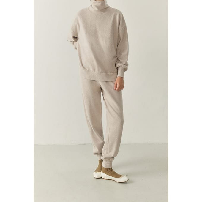 American Vintage Udow Sweat Pants Beige Chine Maat: M | Joggingbroeken Outlet | Dames | Beige