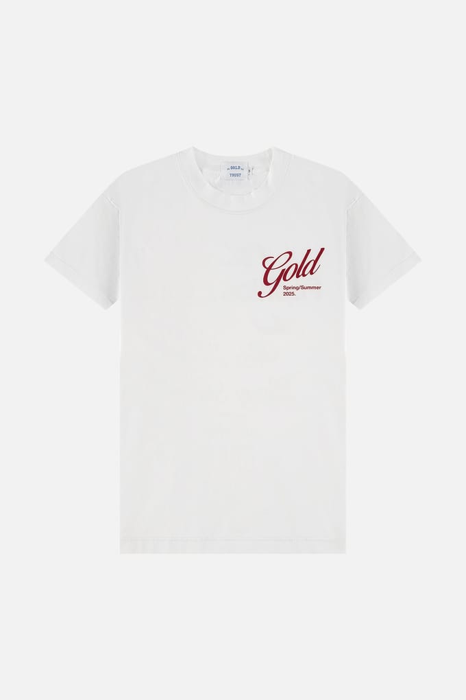 In Gold We Trust The Bbq White Maat: M | Tops Outlet | Unisex | Wit