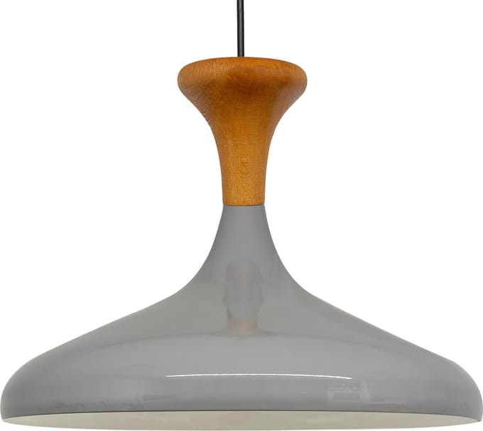 Bamyum Champion Træ Hanger, 35 cm Hanglamp Metaal E27 Scandinavische Grijs Hanglamp