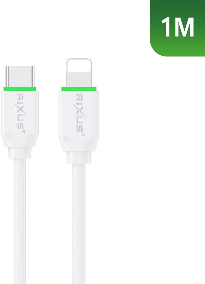 Rixus RX2022S Fast Cable Serie For USB-C to Lightning (Counter Display)