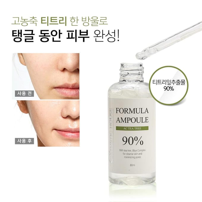 Esthetic House Formula Tea Tree 90 Ampul (80 ml) beige
