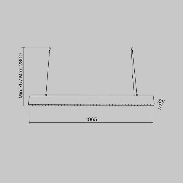 Maytoni Technical - Hanglamp Points - Zwart