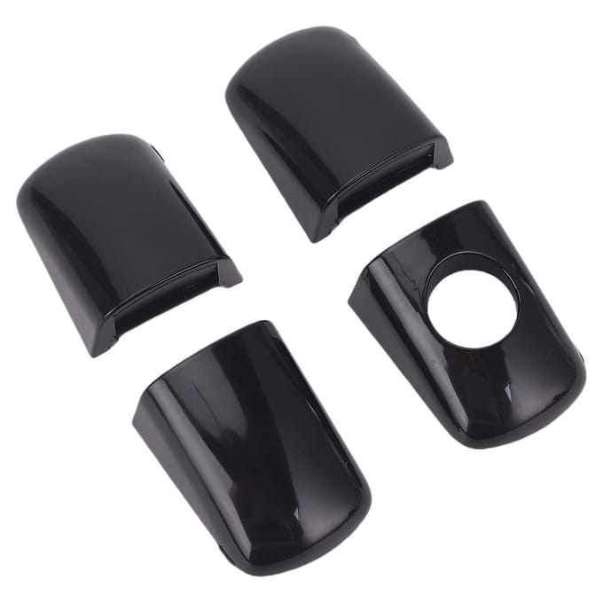 4 Stuks Deurklink Eindkap Nauwkeurige Pasvorm Eenvoudige Installatie 9101JS Vervanging voor 207 308 2008 Partner black