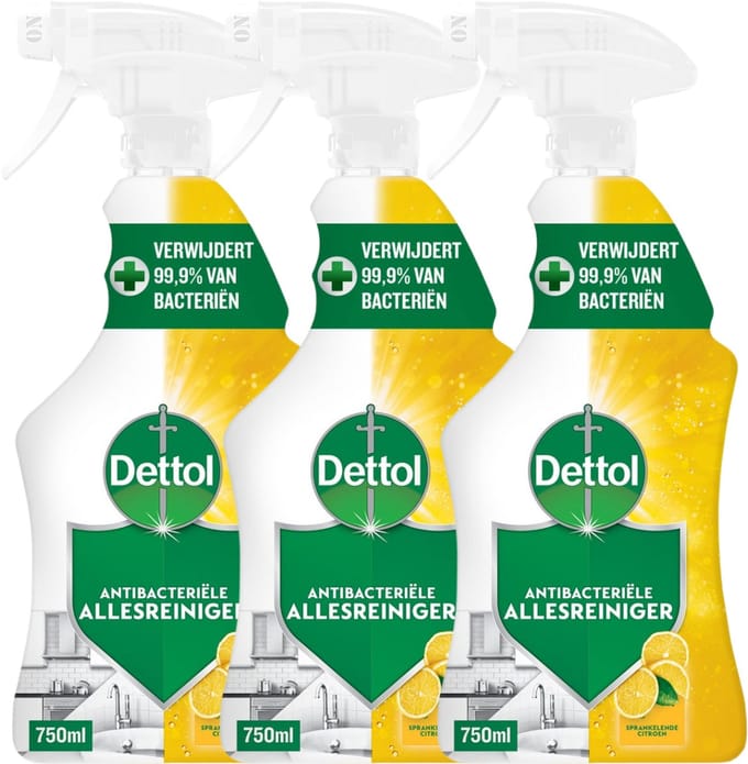 Dettol Trigger Citrus 750ml - 3 Stuks - Voordeelverpakking