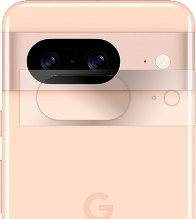 Camera Lens Protector - Geschikt voor Google Pixel 8 - Extra Sterk - Camera Screenprotector - Beschermglas - Gehard Glas - Tempered Glass - Screen Protector