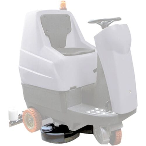 GGM Gastro Nylonbürste für ASW3780 Grijs / Zwart