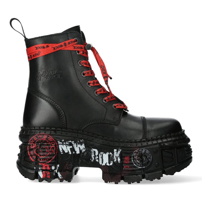 New rock punk platform leren laarzen-WALL126CCT-C1