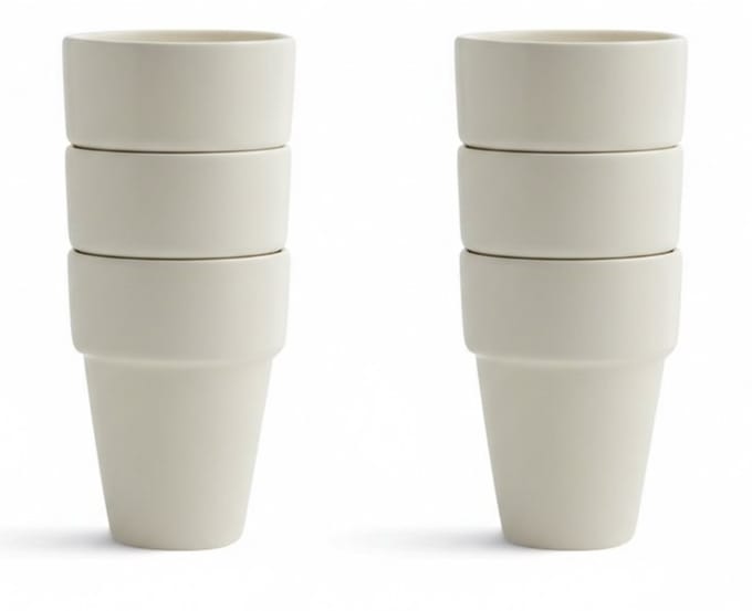 Royal Boch Kitchen Melkbeker 25cl set van 6