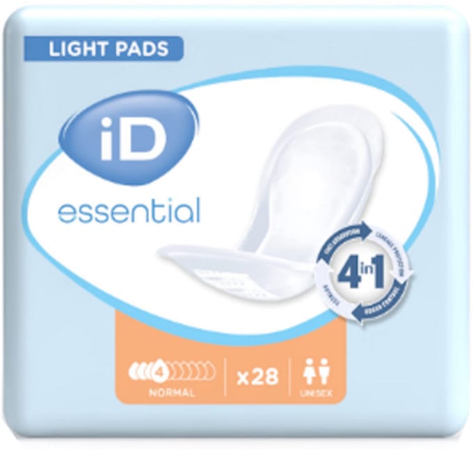 iD Essential Light Pads Normal - 12 pakken van 28 stuks