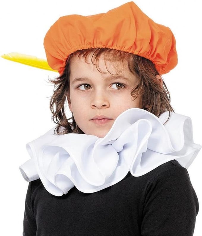 Pieten Baret Kind Oranje