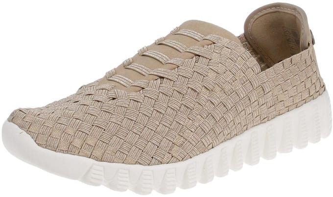 Bernie Mev BM62 Zip Vivaldi - Damesschoenen Sneaker - Licht-Goud