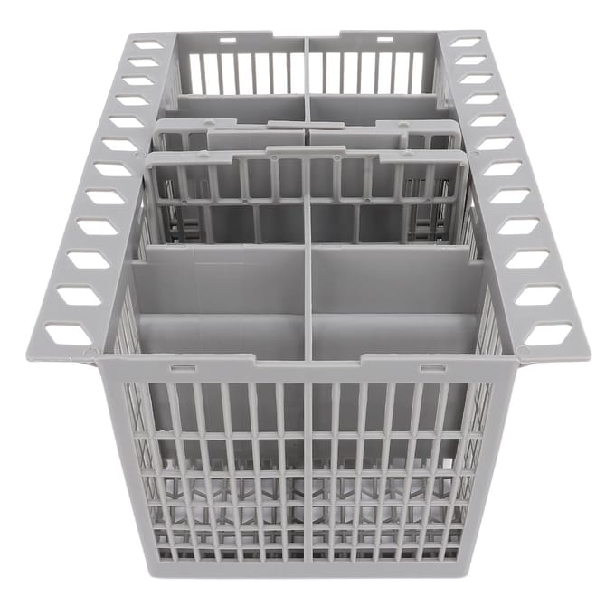 Vaatwasser Bestekkorf ABS 8 Vakken 2 Deksels C00257140 C00386607 Universele Vaatwasser Bestekkorf gray