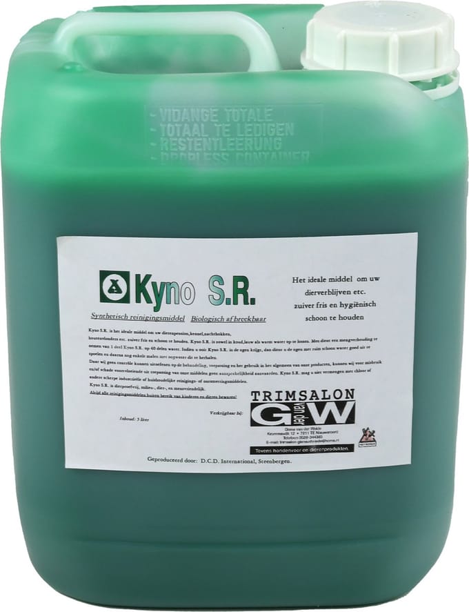 Kyno S.R. Professionele Kennelreiniger biologisch afbreekbaar 5 liter Default