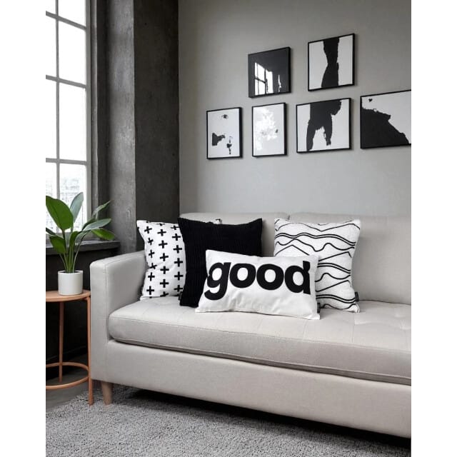 NOVÉE Sierkussen nordic bouclé | 45 x 45 cm | polyester