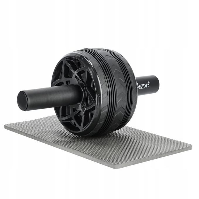 AB Wheel Buikspierroller met Mat - Krachttraining & Fitness