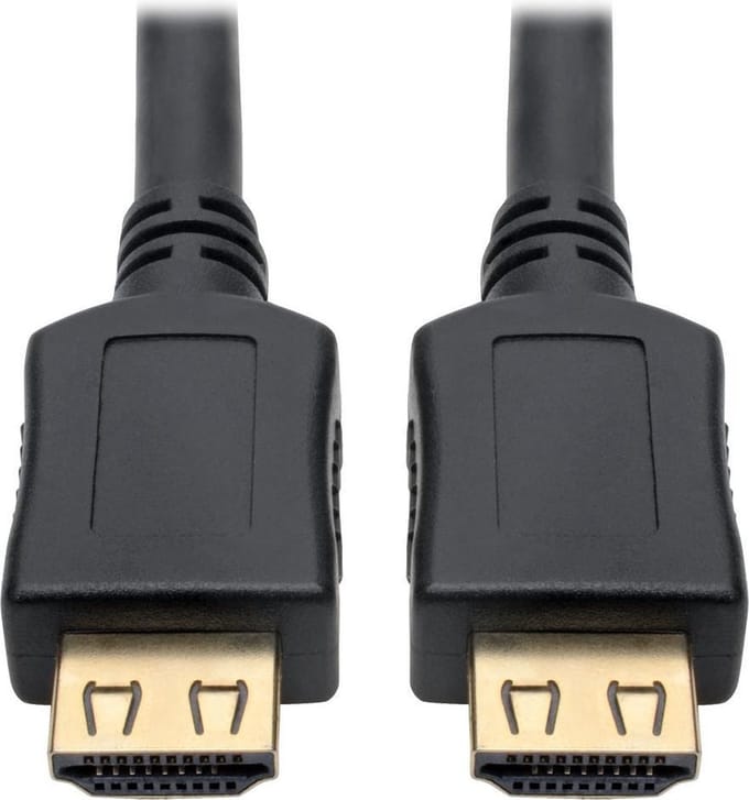 Tripp-Lite P568-012-BK-GRP High-Speed HDMI Cable, 12 ft., with Gripping Connectors - 4K, M/M, Black TrippLite