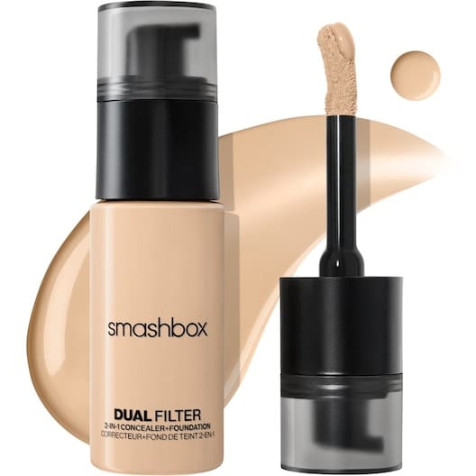 smashbox Stichting Dual Filter 2-in-1 concealer + foundation Foundation Dames 23.6 ml