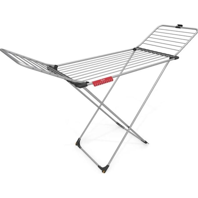 Vileda Aluminium Serie - Droogrek - Lichte Droger - Op Wieltjes