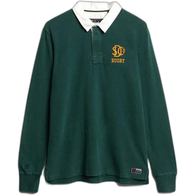 Superdry - Vintage Athletic Jersey Rugby Top - Heren - Tops
