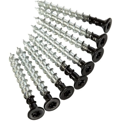 AXA scharnier schroeven 4,5x40mm Zwart (8 Stuks)