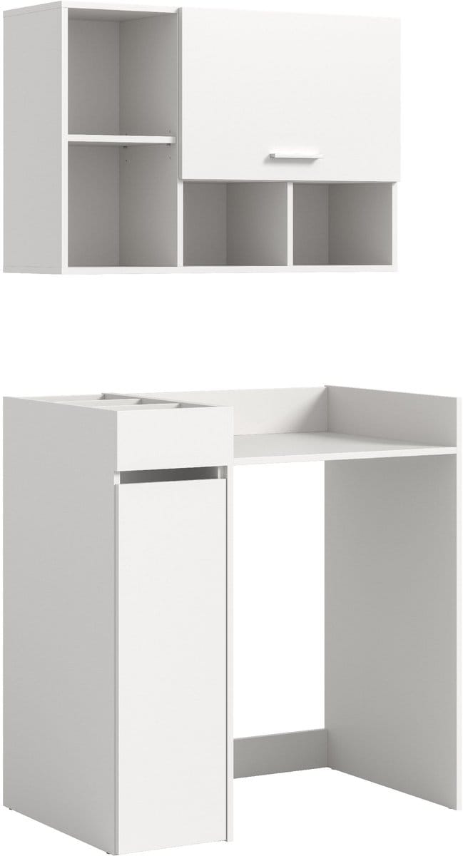 xonox.home Free wasmachine-ombouwset (B/H/D: 95x195x60 cm) in wit imitatie