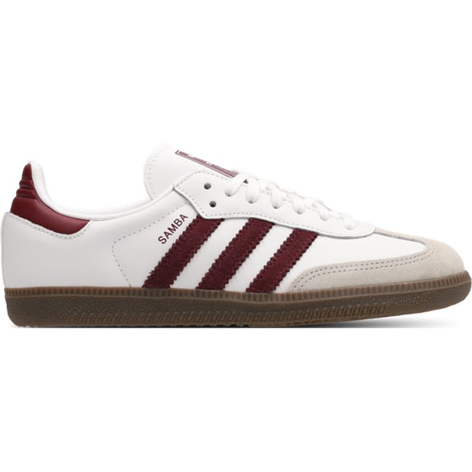 Adidas Samba Kindersneakers - Wit - Maat 36 - Suède