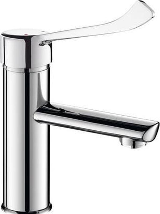 Mechanische wastafelmengkraan hoogte 95 mm