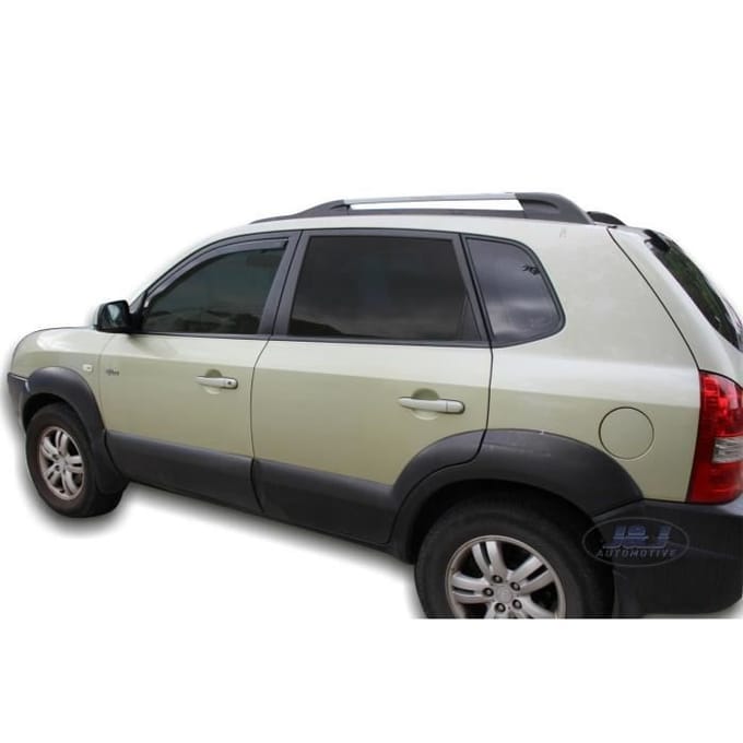 J&;J AUTOMOTIVE | Heko Wind deflectors Voor Hyundai Tucson JM 2004-2010