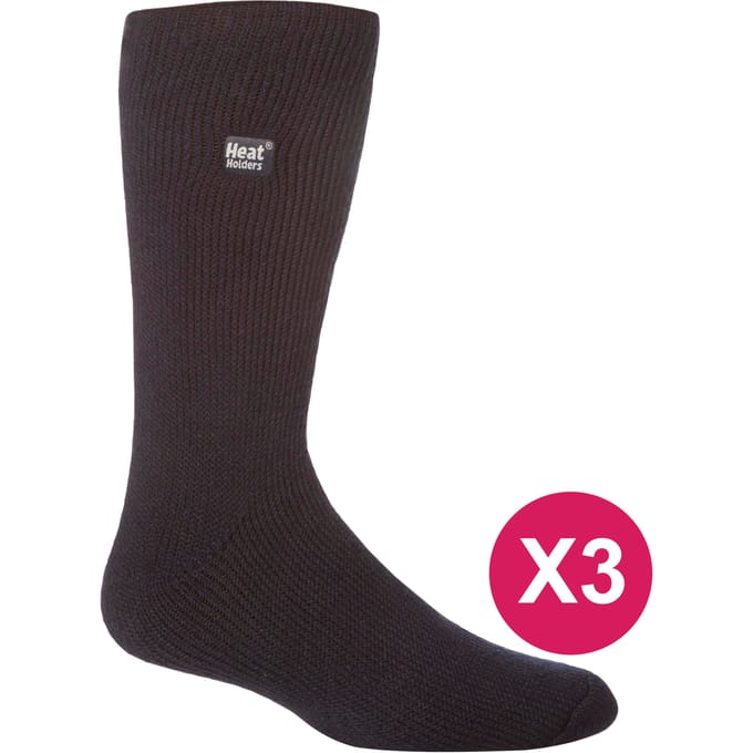 HEAT HOLDERS - 3-Pack Multipack Heren Geïsoleerde Thermosokken voor de Winter