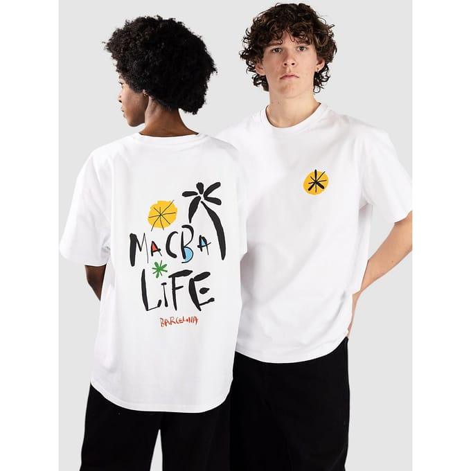Macba Life Palm T-Shirt wit