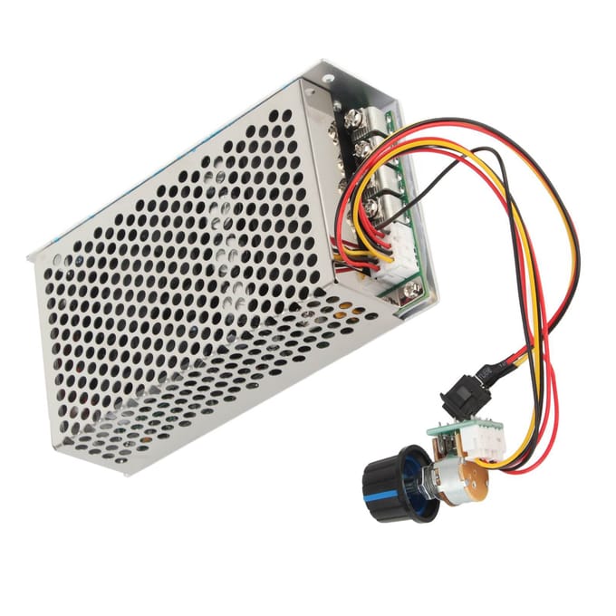 10?50V 100A 3000W DC Motor Snelheidsregelaar PWM Regel Schakelaar Gouverneur wit