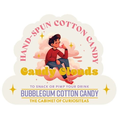 Cabinet of curiositeas - suikerspin, bubble gum