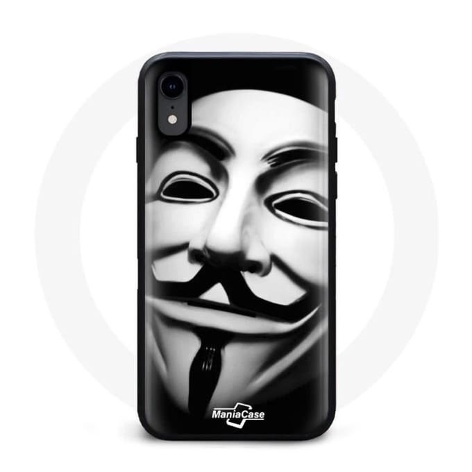 Iphone X hoesje Anoniem masker