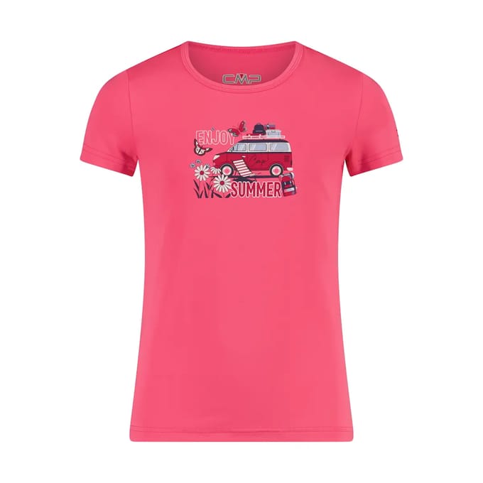 Meisjes T-shirt met bedrukt patroon CMP