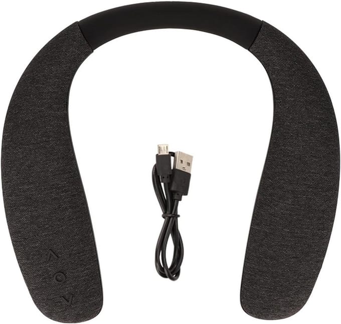 Draagbare Bluetooth Nekband Speaker met Stereogeluid en Handsfree Bellen