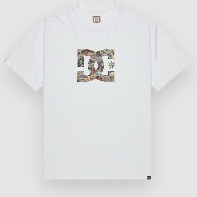 DC Star Filled T-Shirt wit