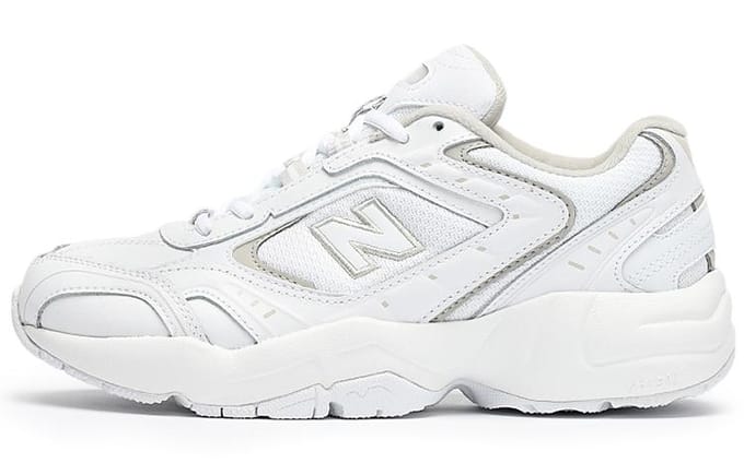 New Balance 452 Blanc Gris Clair Rocher 35 white