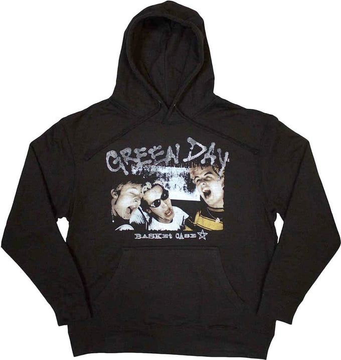 Green Day - Basket Case Star Hoodie/trui - 2XL - Zwart