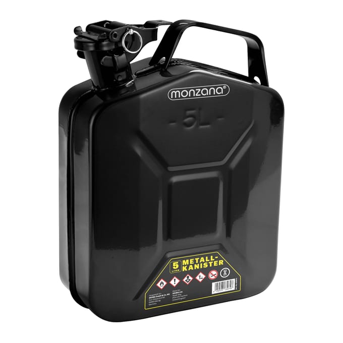 Monzana Jerrycan - 5 l Benzine - Koudgewalst Staal