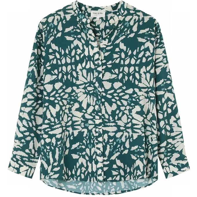 Vrouwenblouse Grace & Mila LIFE VERT