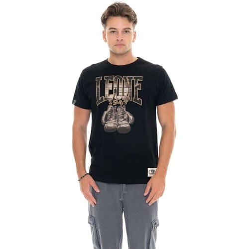 T-shirt Korte Mouw Leone 1947 Man Short Sleeves Graphics